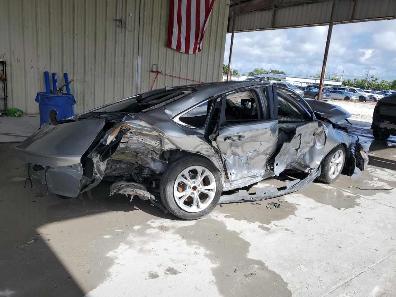 2024 Honda Accord VIN 1HGCY1F21RA037944 Copart auction photo, all over damage thumbnail 3