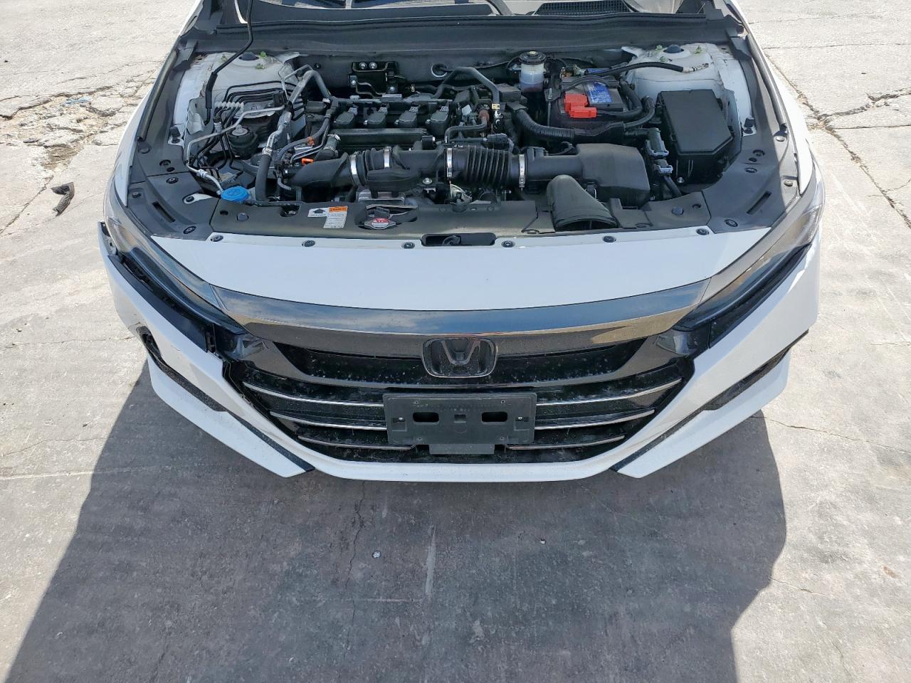 2022 Honda Accord VIN 1HGCV1F35NA095132 Copart auction photo, side / rear end damage thumbnail 12