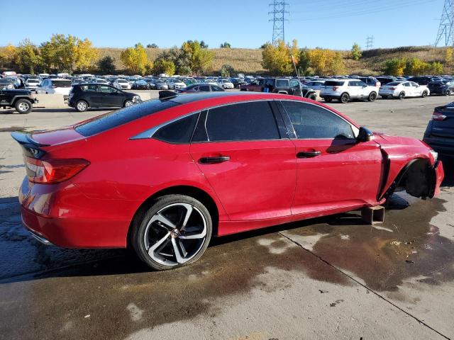 2022 Honda Accord VIN 1HGCV1F32NA017326 Copart auction photo, front end / side damage thumbnail 3