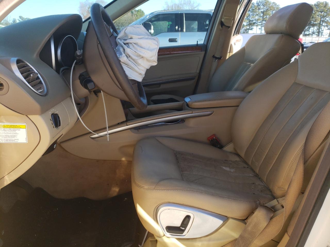 2006 Mercedes-Benz M-klasse VIN 4JGBB86E06A141752 Copart auction photo, front end / side damage thumbnail 7