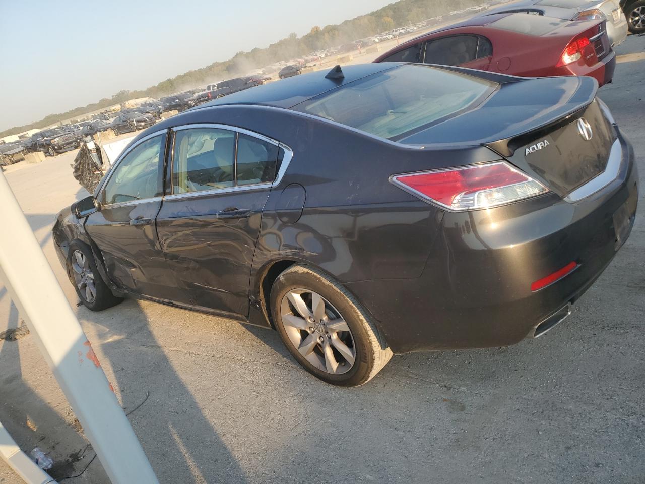 2012 Acura TL VIN 19UUA8F5XCA020577 Copart auction photo, side / front end damage thumbnail 2