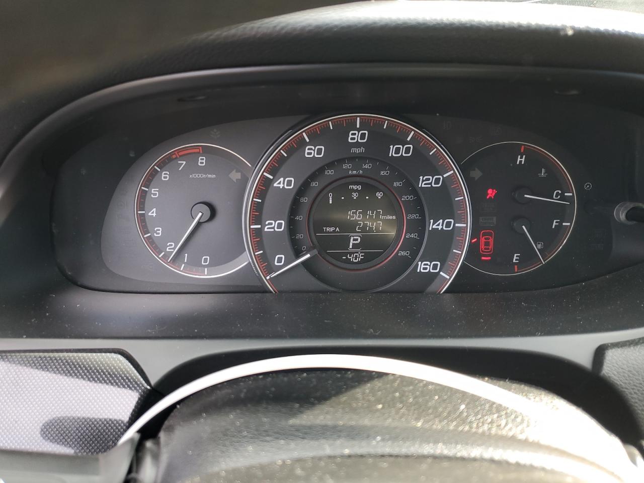 2014 Honda Accord VIN 1HGCR2F54EA205843 Copart auction photo, front end / side damage thumbnail 9