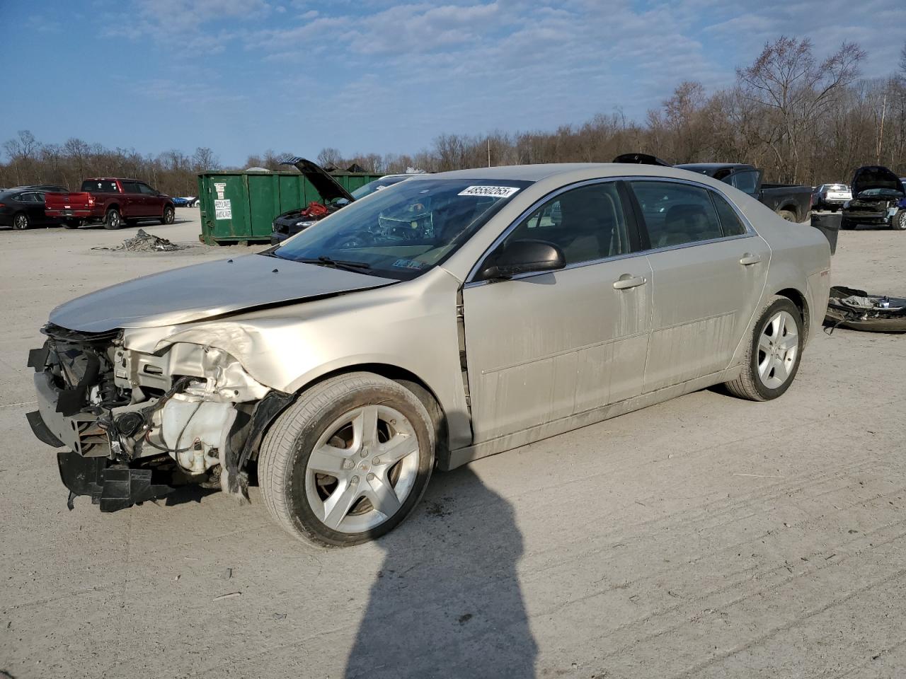 2010 Chevrolet Malibu VIN 1G1ZB5EB8AF135484