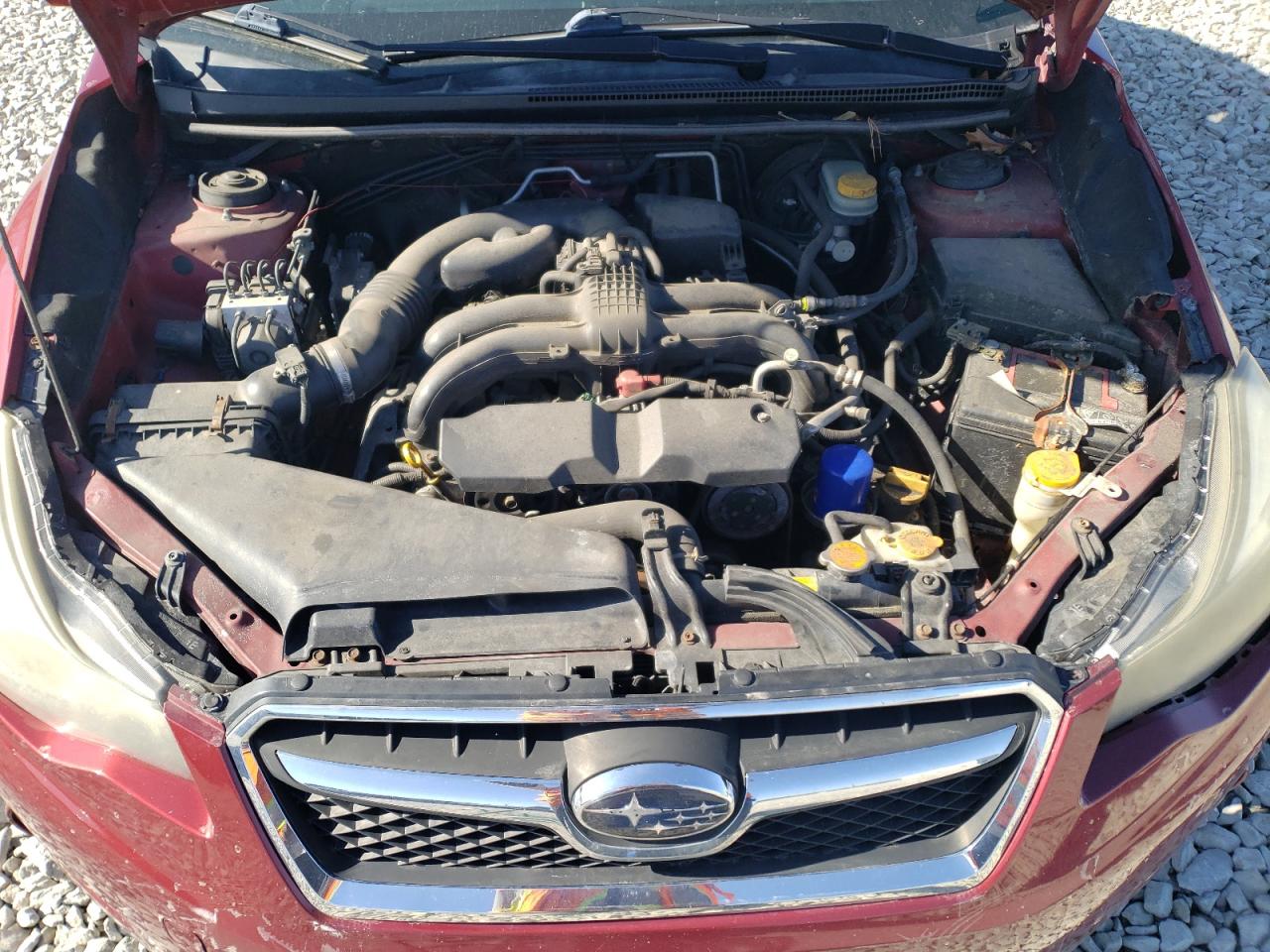 2013 Subaru XV VIN JF2GPAGC2D2813903 Copart auction photo, front end / side damage thumbnail 11