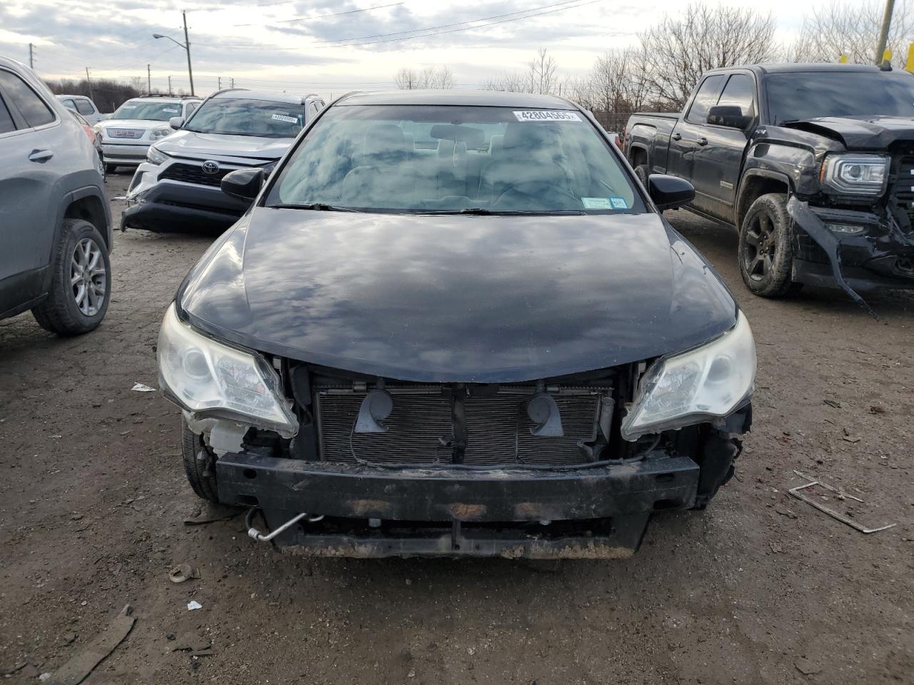 2014 Toyota Camry VIN 4T4BF1FKXER353935 Copart auction photo, front end / minor dent/scratches damage thumbnail 5
