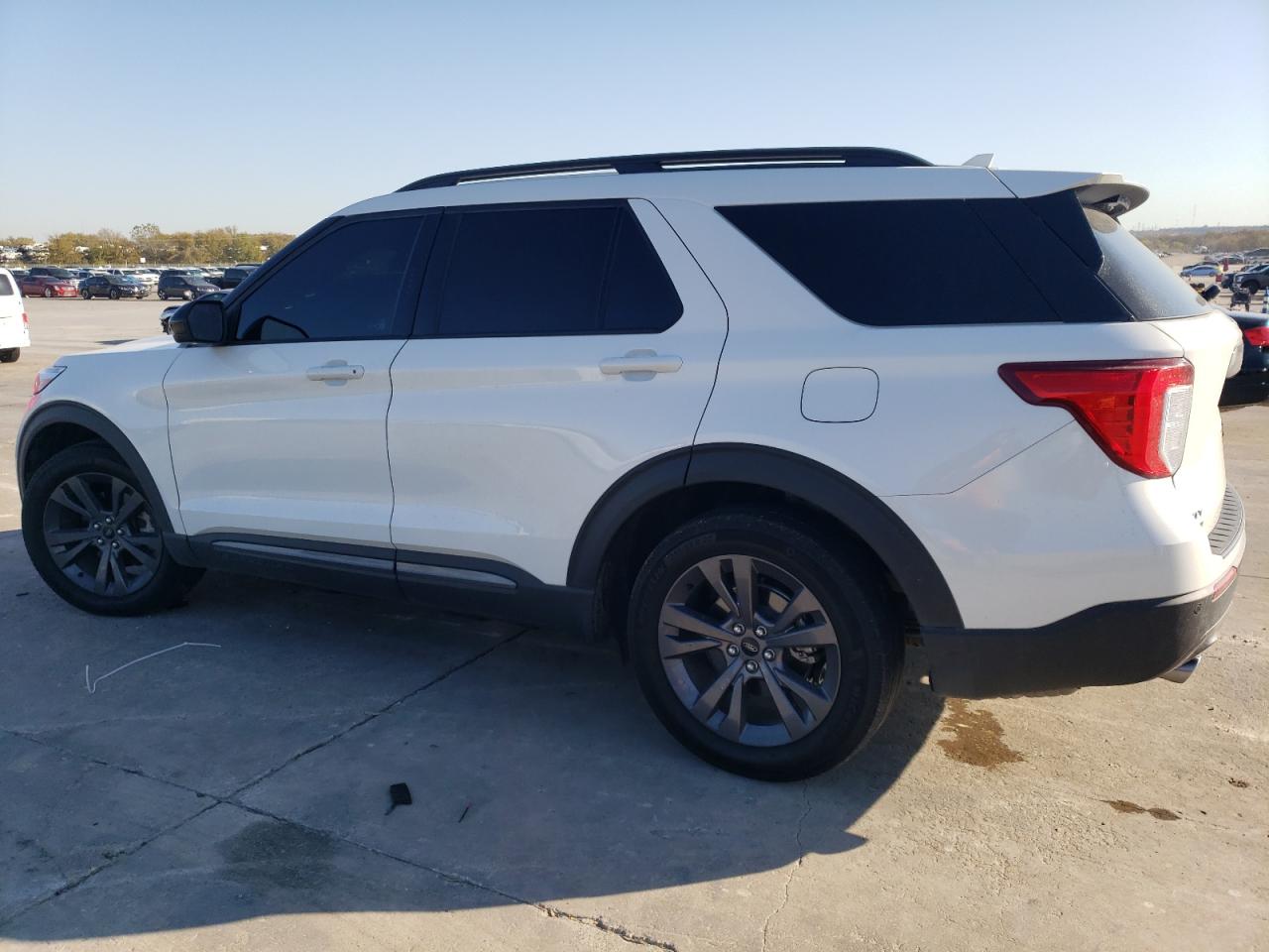 2023 Ford Explorer VIN 1FMSK7DH6PGB89794 Copart auction photo, side damage thumbnail 2