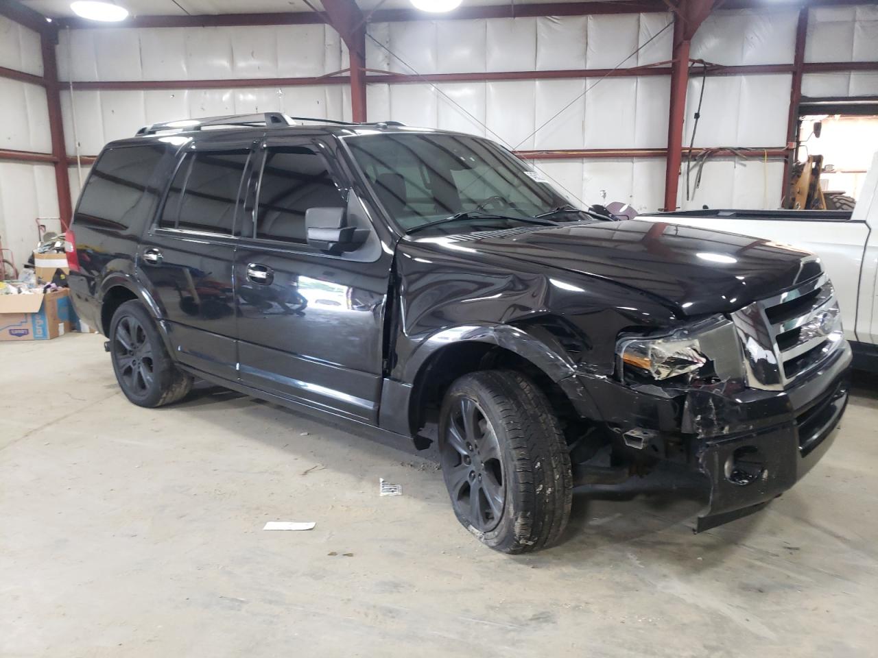 2013 Ford Expedition VIN 1FMJU2A54DEF56945 Copart auction photo, front end damage thumbnail 4