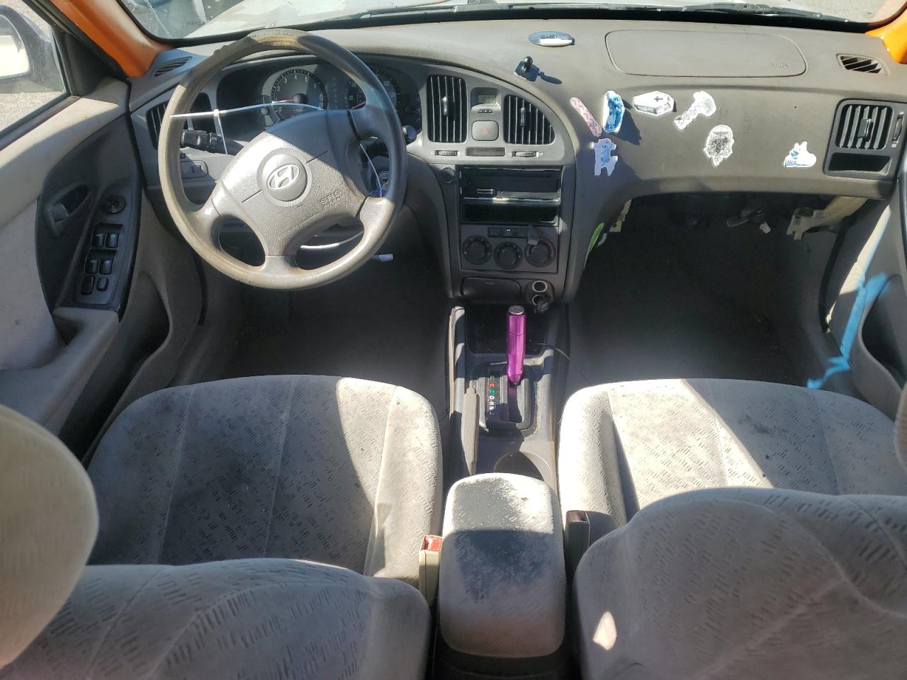 2005 Hyundai Elantra VIN KMHDN46D55U938415 Copart auction photo, front end damage thumbnail 8