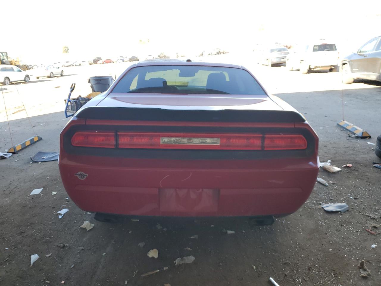 2012 Dodge Challenger VIN 2C3CDYBT9CH106636 Copart auction photo, front end / undercarriage damage thumbnail 6