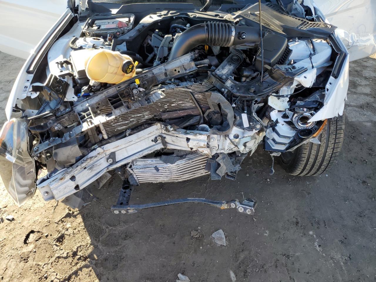 2019 Ford Mustang VIN 1FA6P8TH0K5188049 Copart auction photo, front end / side damage thumbnail 12