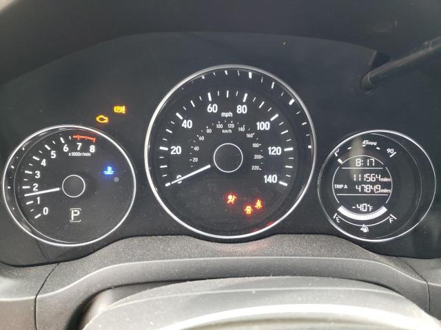 2016 Honda HR-V VIN 3CZRU6H77GM709431 Copart auction photo, front end damage thumbnail 9