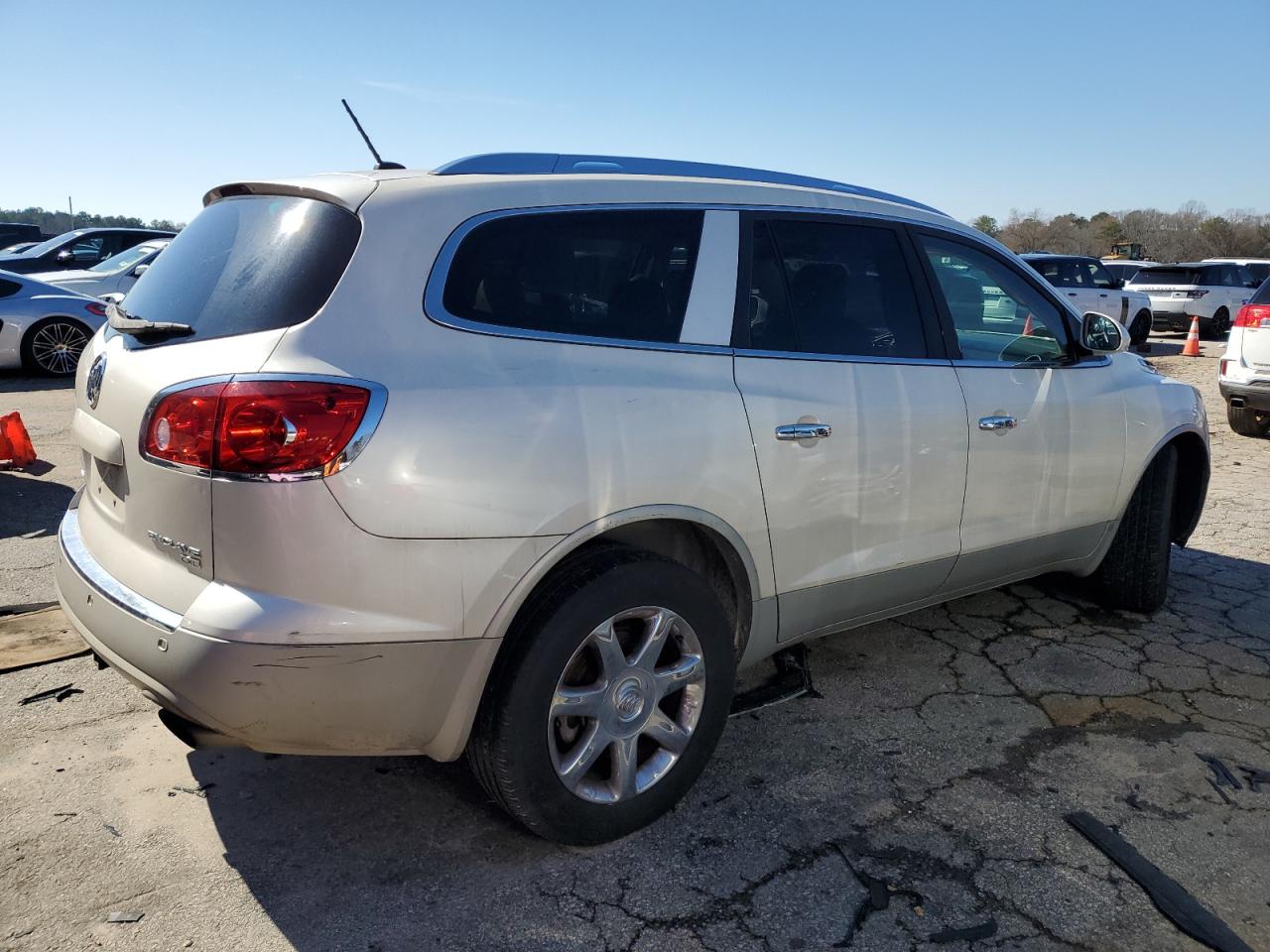 2009 Buick Enclave VIN 5GAER23D39J207142 Copart auction photo, mechanical / front end damage thumbnail 3