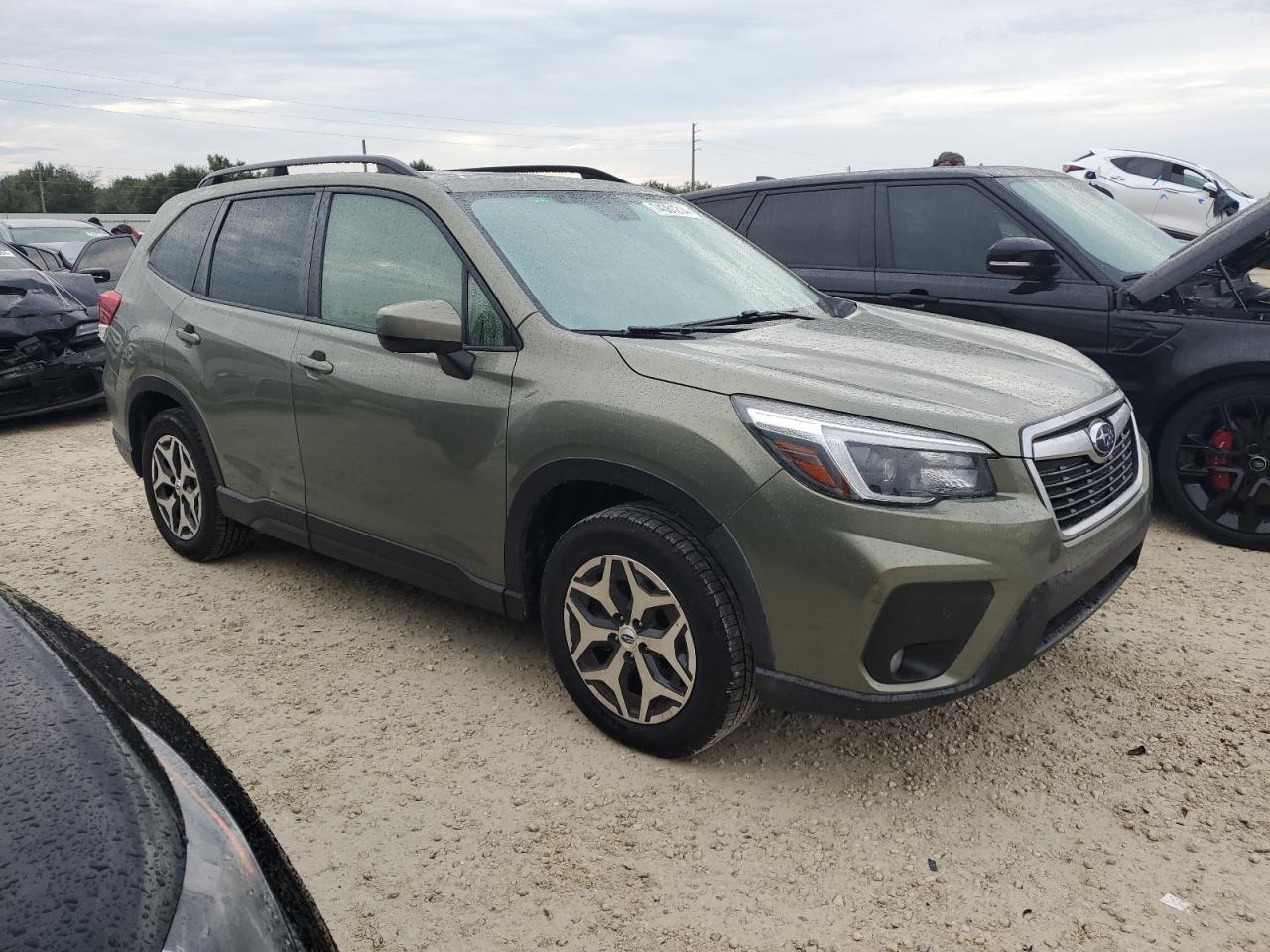 2021 Subaru Forester VIN JF2SKAJC1MH472590 Copart auction photo, water/flood damage thumbnail 4