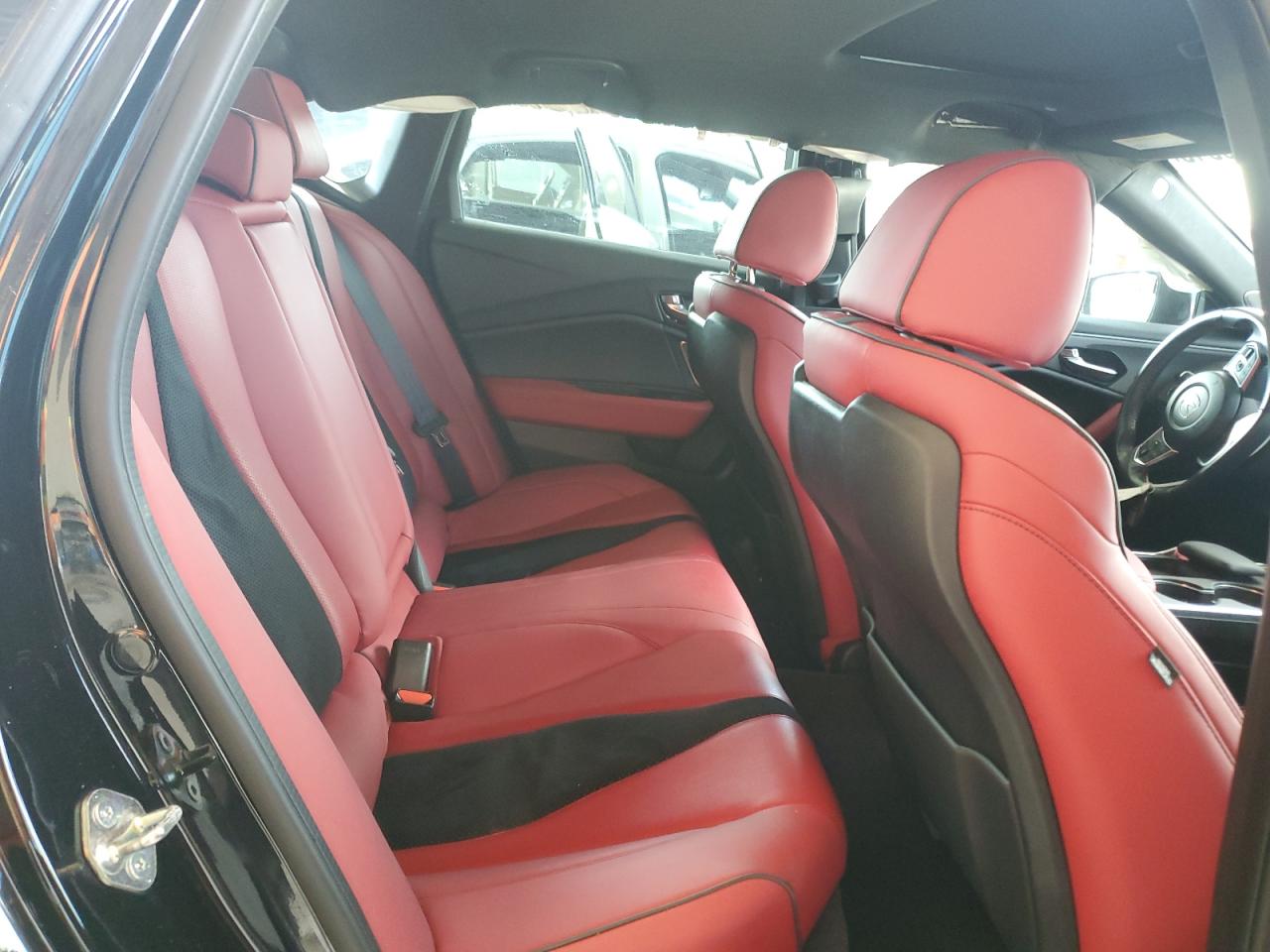 2022 Acura TLX VIN 19UUB5F5XNA002062 Copart auction photo, side damage thumbnail 10