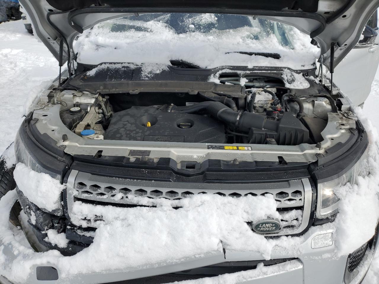 2016 Land Rover Range Rover VIN SALVP2BG1GH093686 Copart auction photo, front end / undercarriage damage thumbnail 12