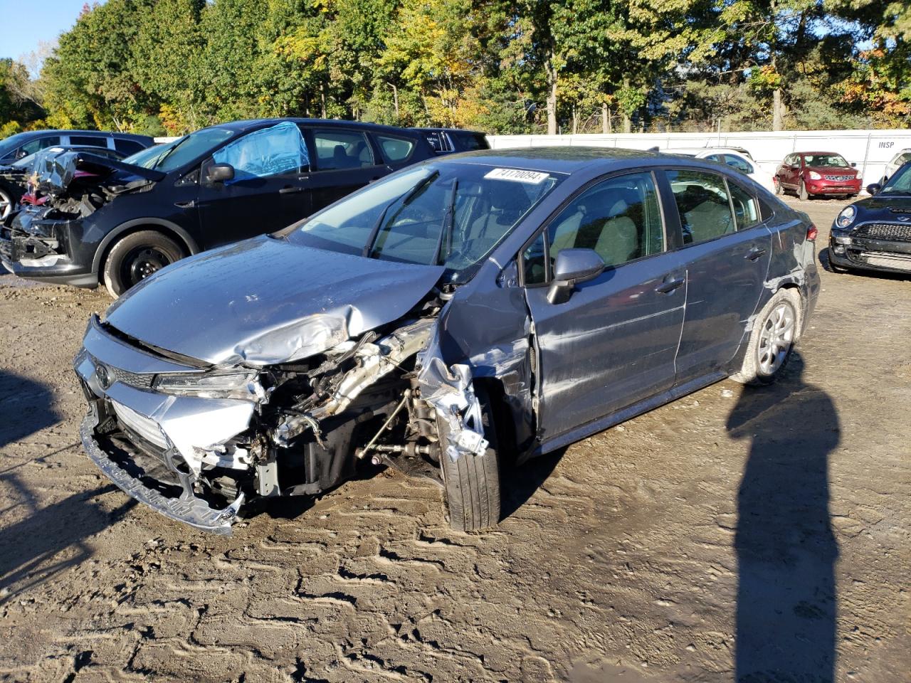 2020 Toyota Corolla VIN 5YFEPRAE7LP134644