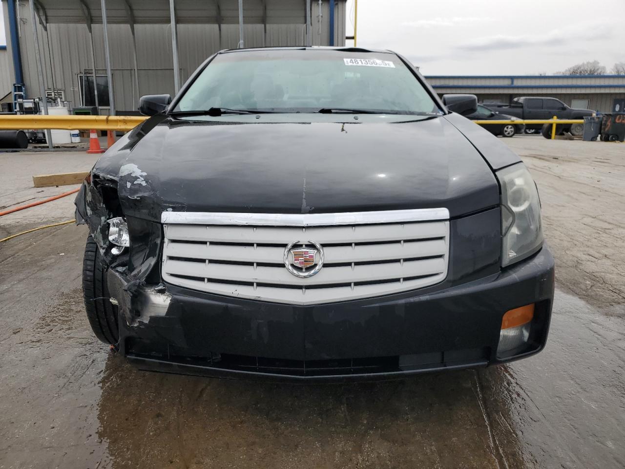 2006 Cadillac CTS VIN 1G6DM57T360164762 Copart auction photo, front end / side damage thumbnail 5