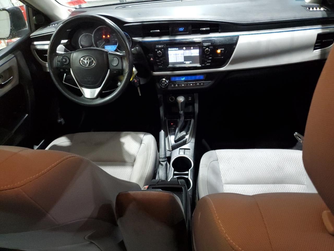 2014 Toyota Corolla VIN 2T1BURHE9EC138411 Copart auction photo, rear end / side damage thumbnail 8