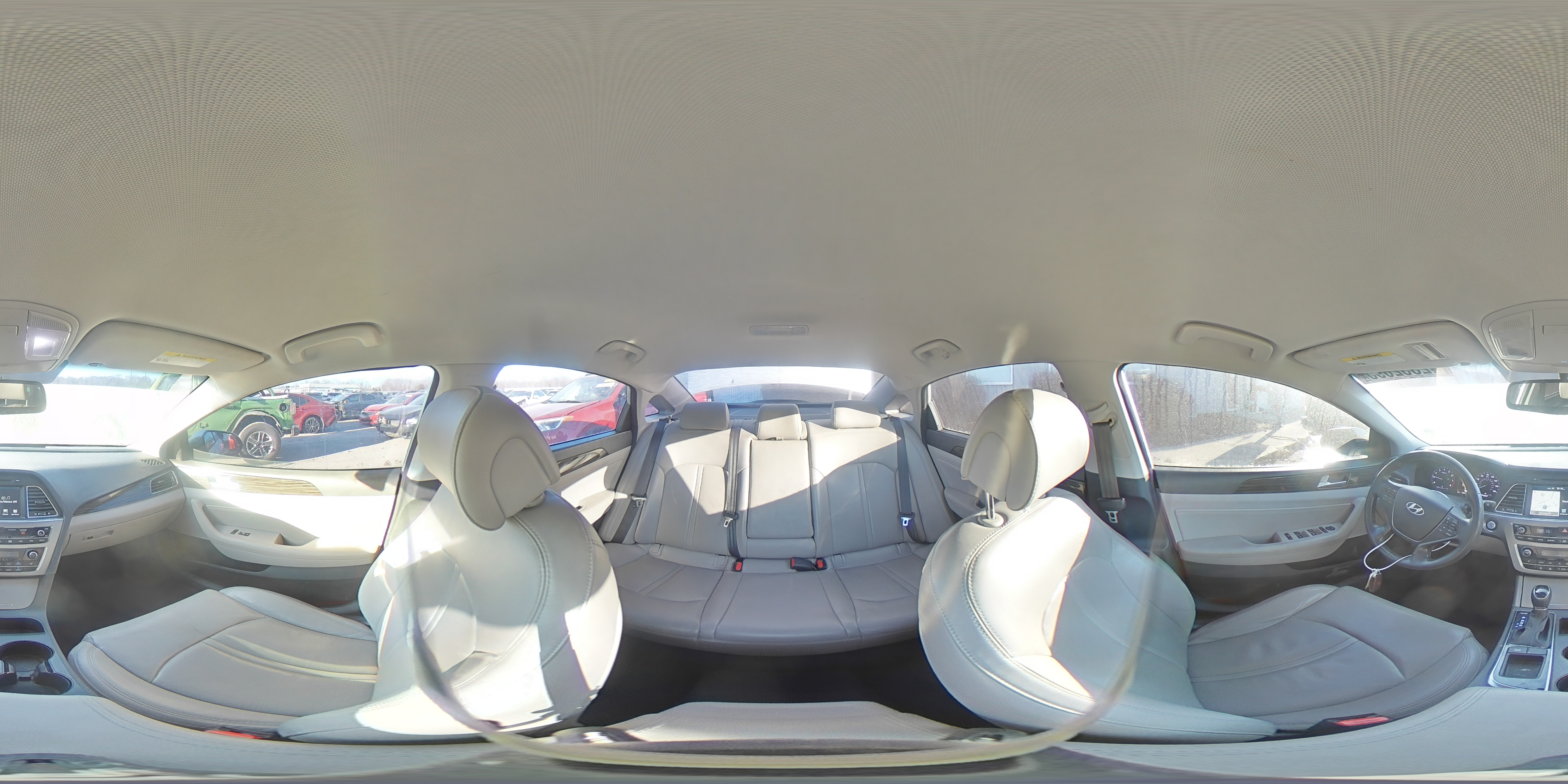 2015 Hyundai Sonata VIN 5NPE24AA9FH238892 Copart auction photo, front end / rear end damage thumbnail 14