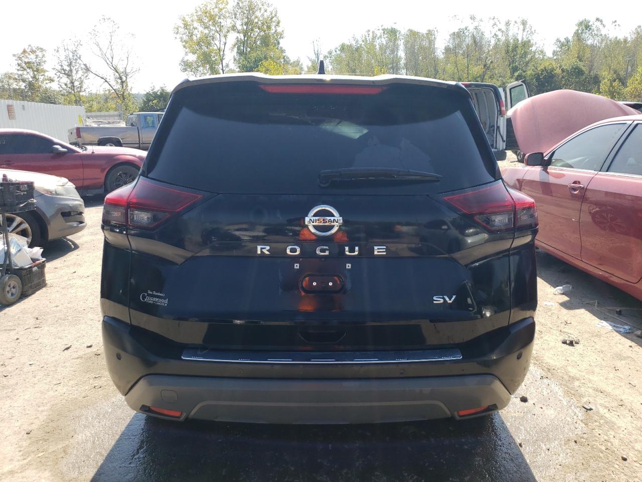 2021 Nissan Rogue VIN 5N1AT3BA3MC837330 Copart auction photo, front end damage thumbnail 6