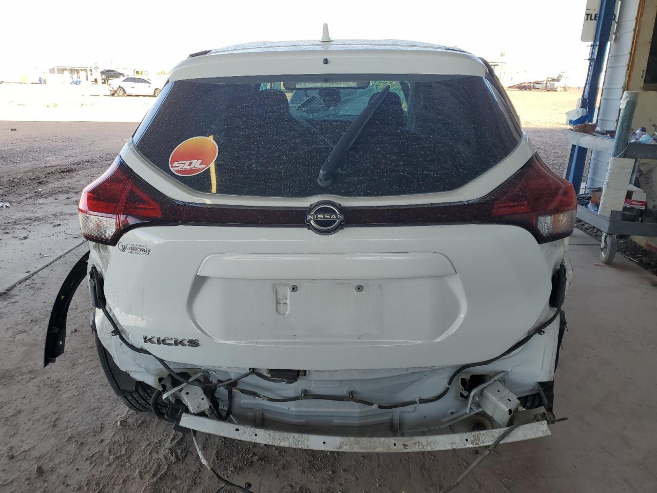 2022 Nissan Kicks VIN 3N1CP5BV3NL514985 Copart auction photo, all over damage thumbnail 6
