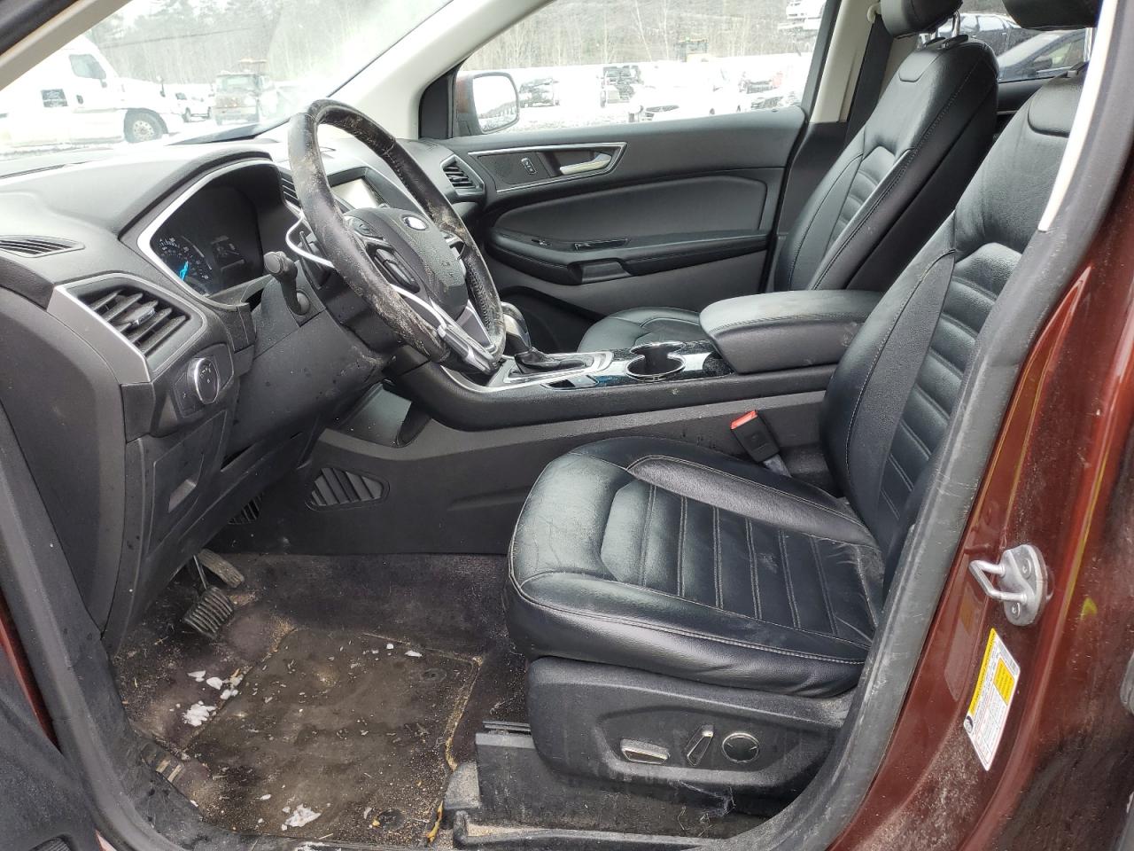 2015 Ford Edge VIN 2FMTK4J81FBB69482 Copart auction photo, front end damage thumbnail 7