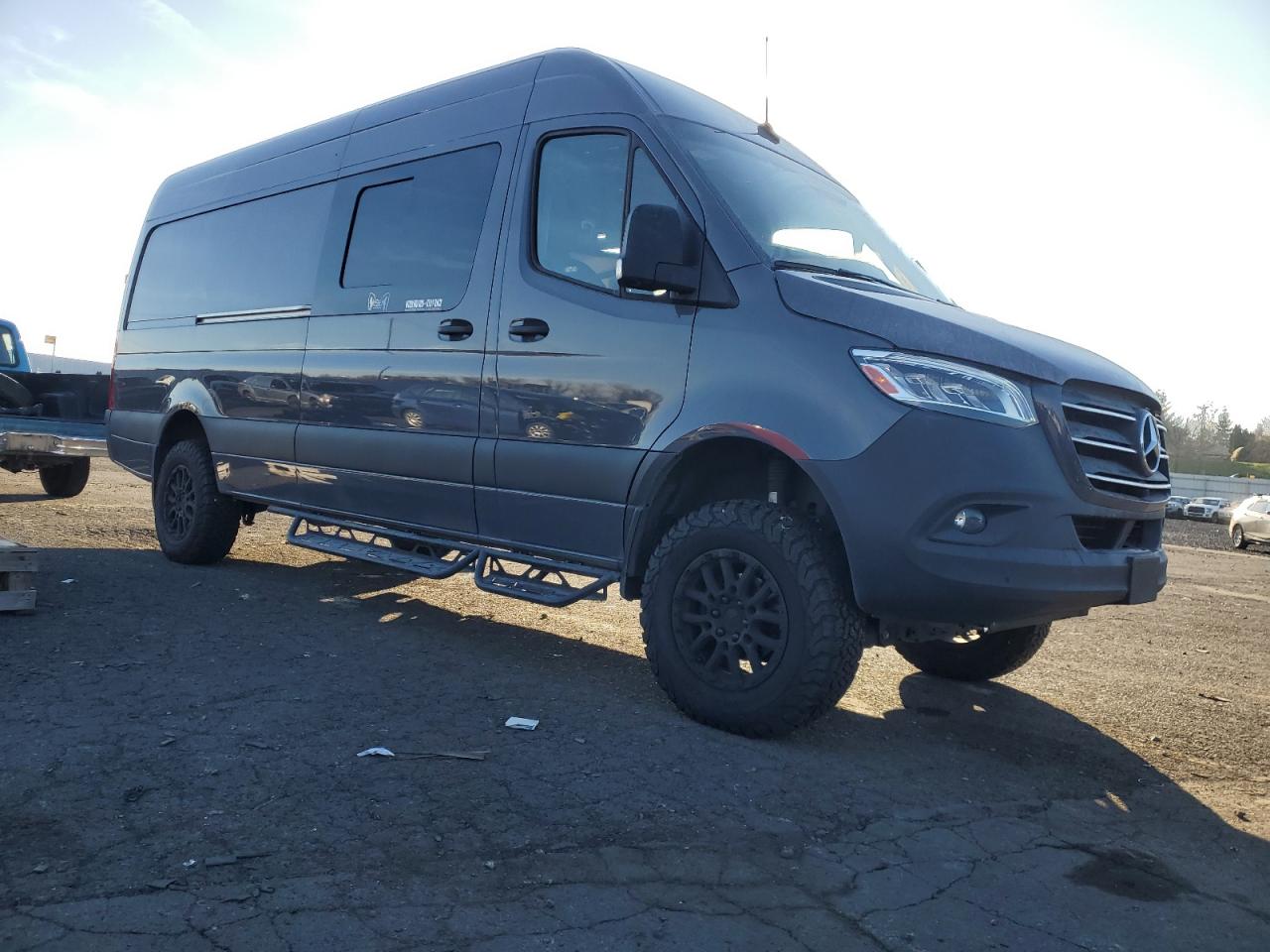 2023 Mercedes-Benz Sprinter VIN W1W4NCVYXPT121618 Copart auction photo, rejected repair damage thumbnail 4