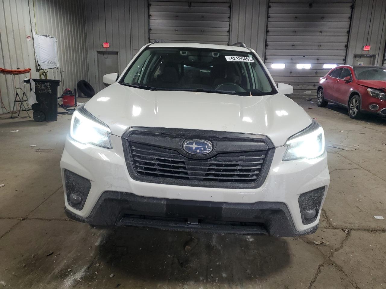 2021 Subaru Forester VIN JF2SKAJC3MH432303 Copart auction photo, rear end / side damage thumbnail 5