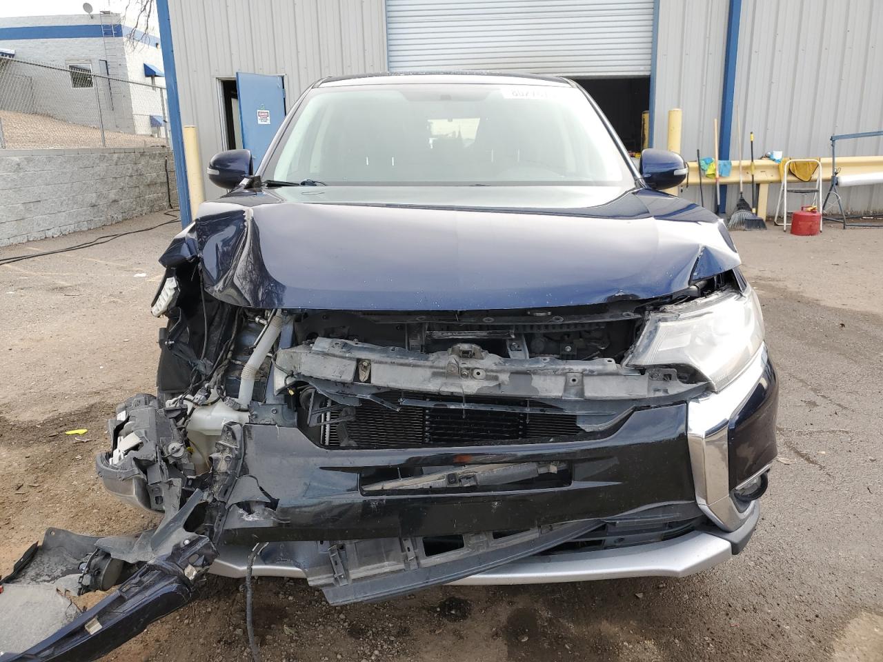 2016 Mitsubishi Outlander VIN JA4AD3A37GZ009863 Copart auction photo, front end damage thumbnail 5