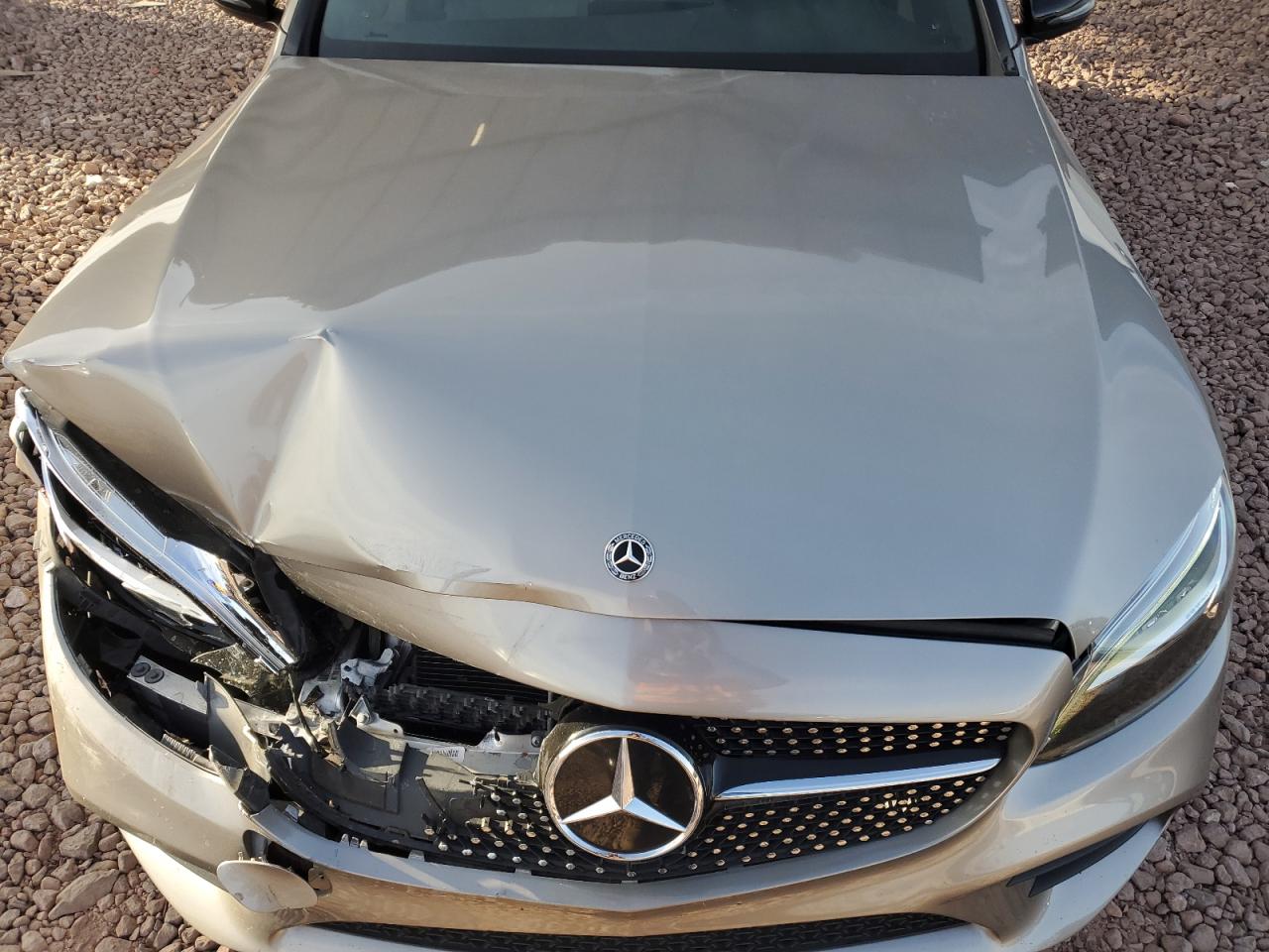 2020 Mercedes-Benz C-klasse VIN W1KWF8DB9LR601643 Copart auction photo, front end damage thumbnail 13