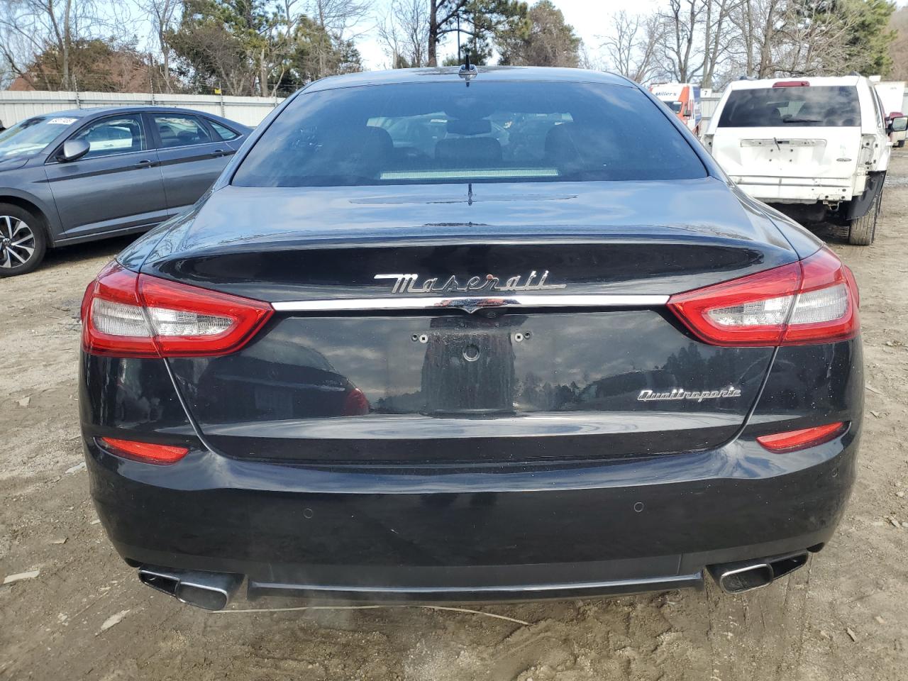 2014 Maserati Quattroporte VIN ZAM56PPA1E1072964 Copart auction photo, front end / minor dent/scratches damage thumbnail 6