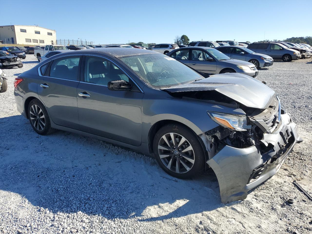 2017 Nissan Altima VIN 1N4AL3AP8HC117835 Copart auction photo, front end / mechanical damage thumbnail 4