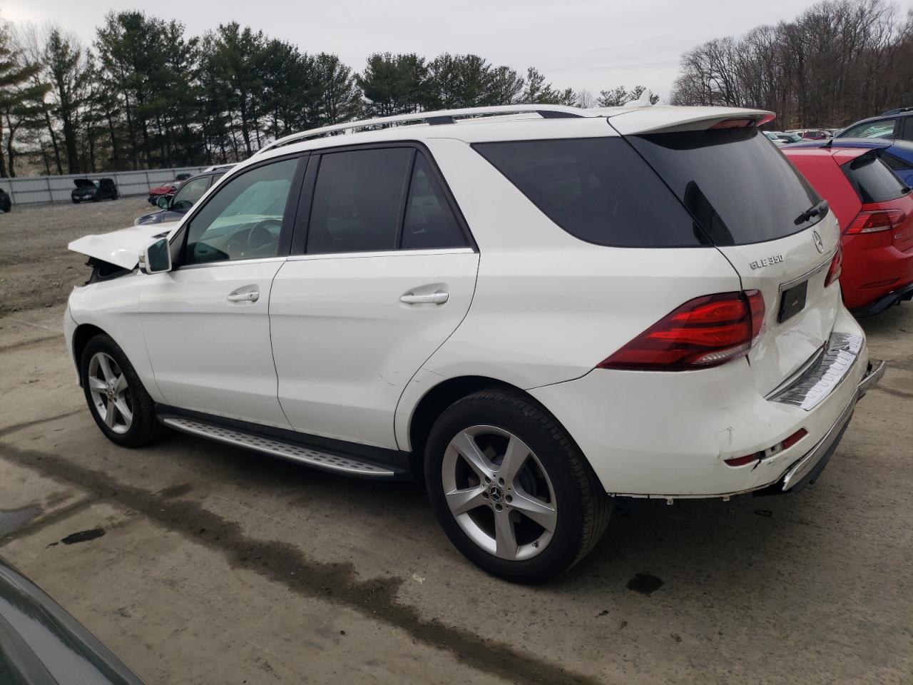 2018 Mercedes-Benz GLE VIN 4JGDA5HB3JB122614 Copart auction photo, front end / rear end damage thumbnail 2