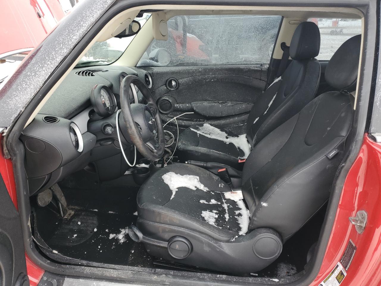 2011 MINI Cooper VIN WMWSU3C55BT096776 Copart auction photo, rear end / front end damage thumbnail 7