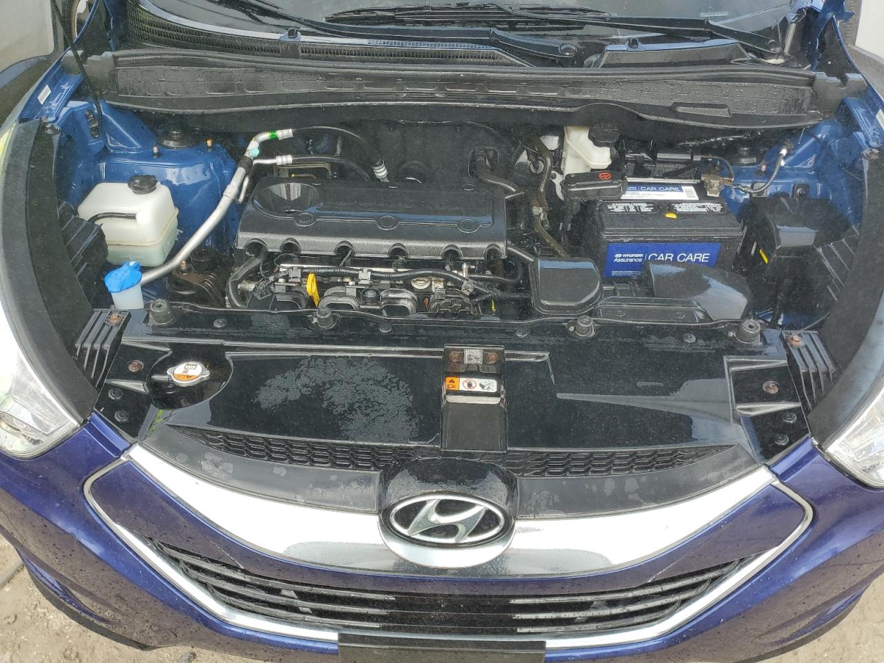 2013 Hyundai Tucson VIN KM8JUCAC8DU663409 Copart auction photo, water/flood damage thumbnail 12