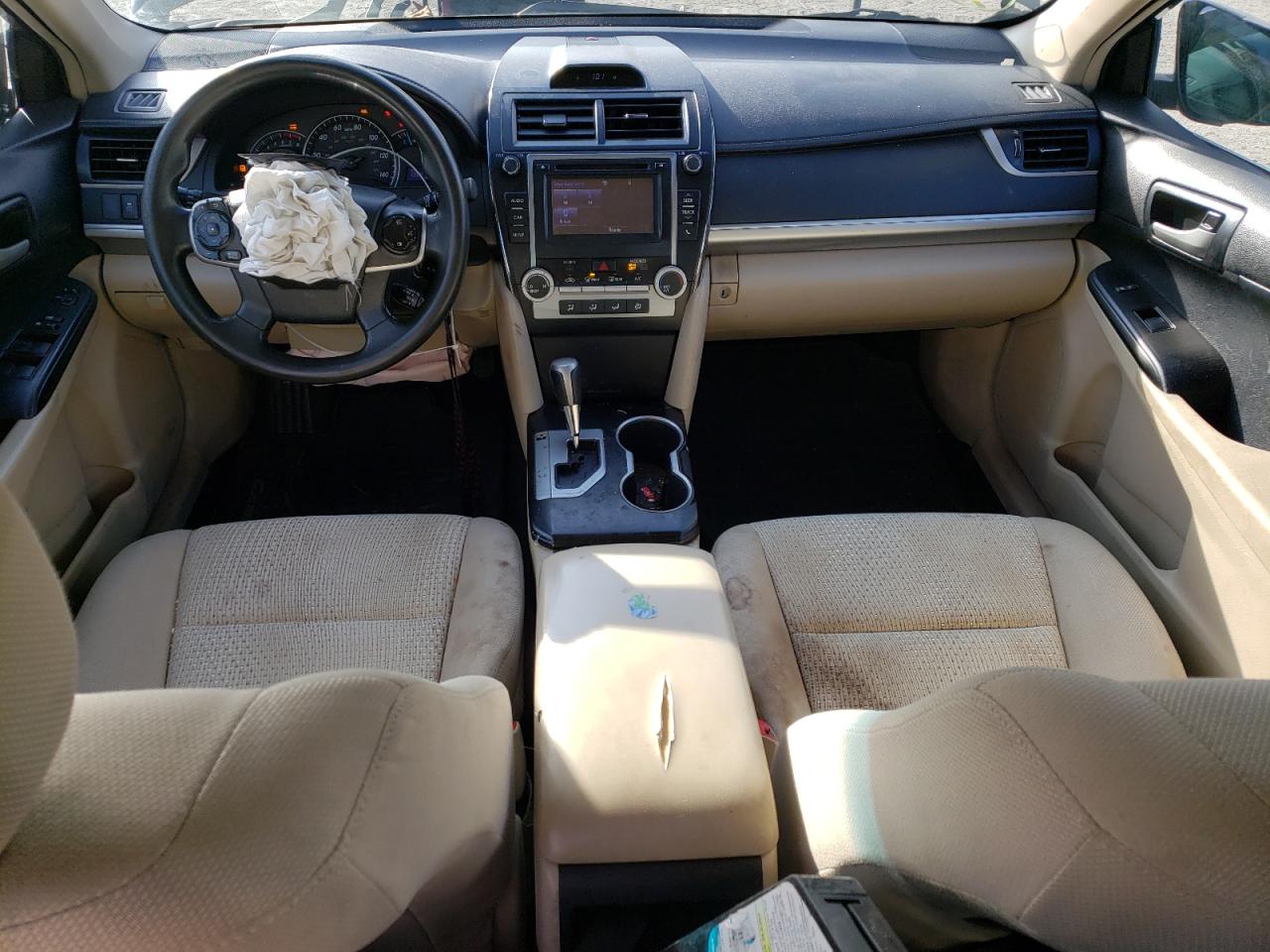 2014 Toyota Camry VIN 4T4BF1FK0ER437584 Copart auction photo, front end / side damage thumbnail 8