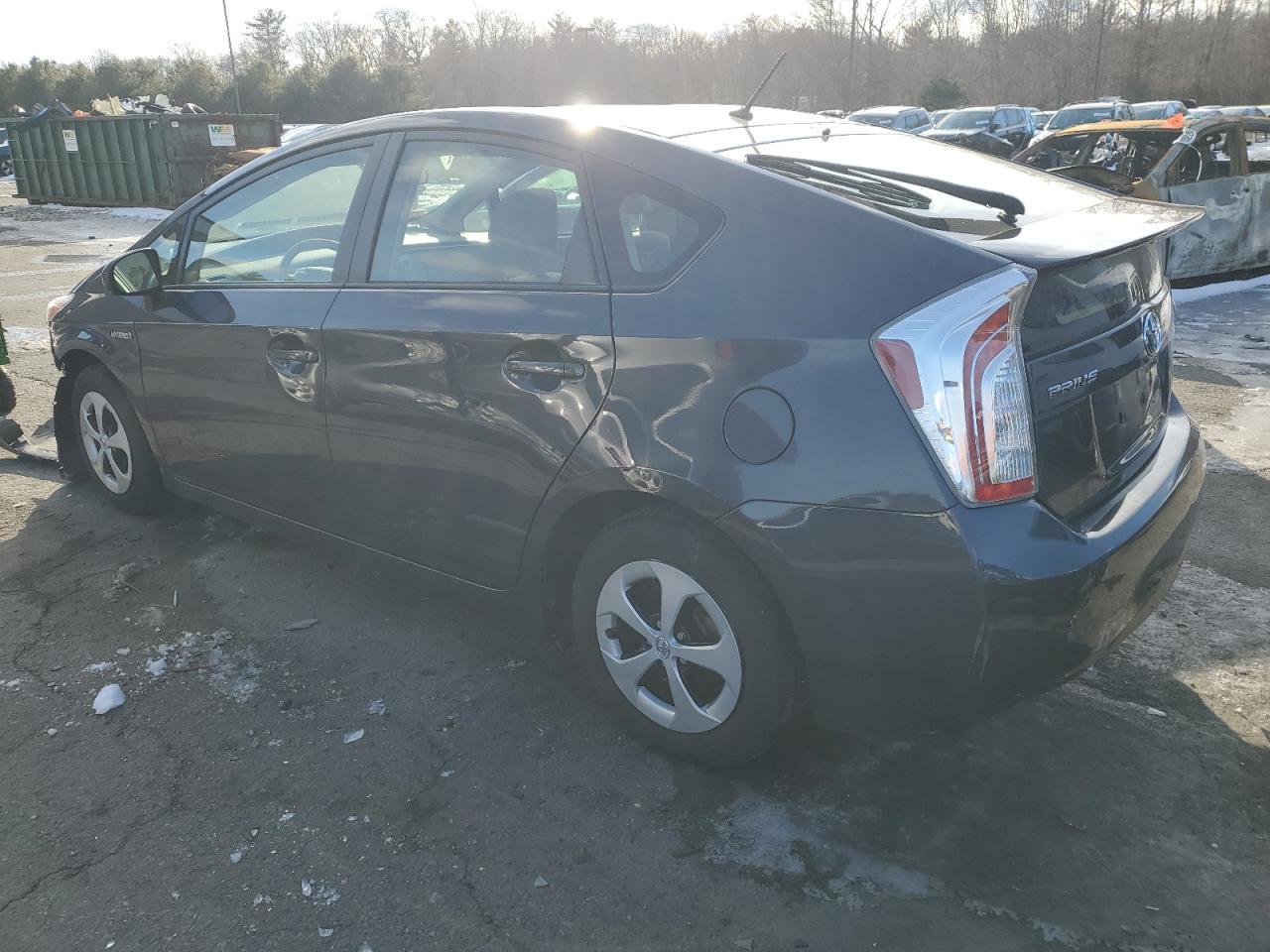 2012 Toyota Prius VIN JTDKN3DU7C5388523 Copart auction photo, front end / rear end damage thumbnail 2