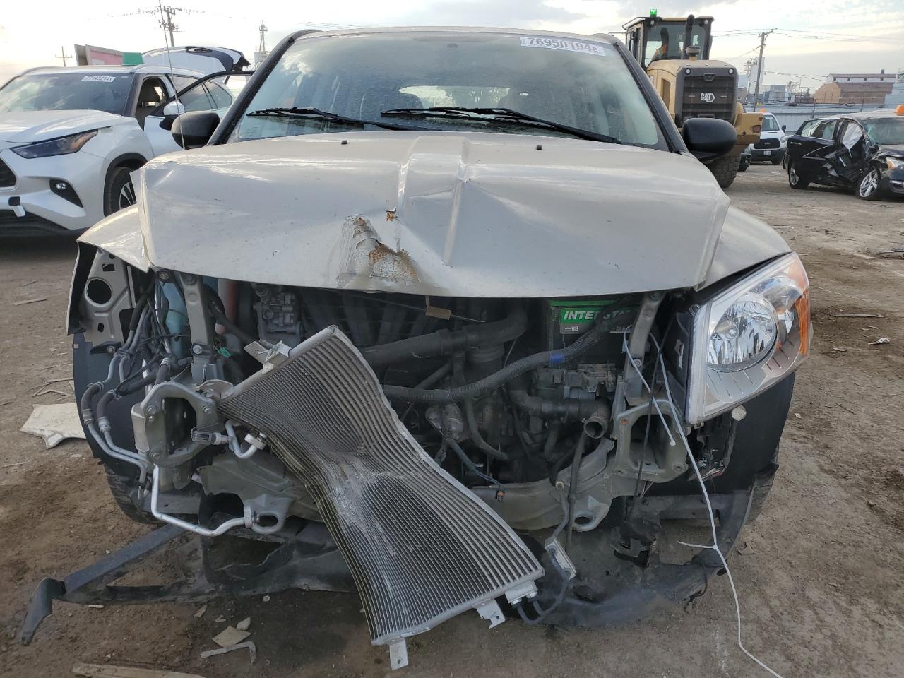 2009 Dodge Caliber VIN 1B3HB48A49D116682 Copart auction photo, front end damage thumbnail 5
