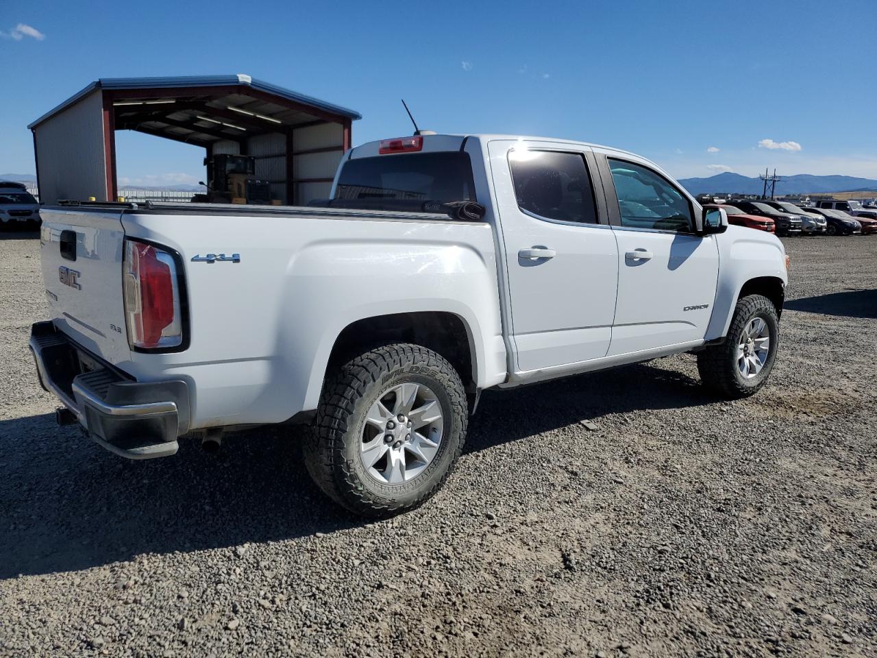 2017 GMC Canyon VIN 1GTG6CEN9H1285984 Copart auction photo, front end / mechanical damage thumbnail 3