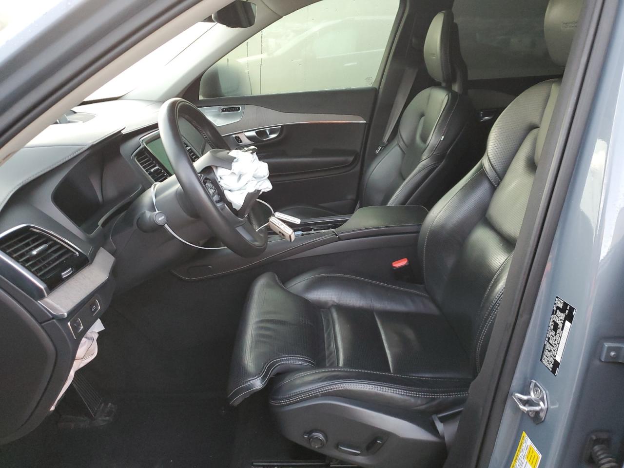 2020 Volvo XC90 VIN YV4A221L3L1536469 Copart auction photo, front end damage thumbnail 7