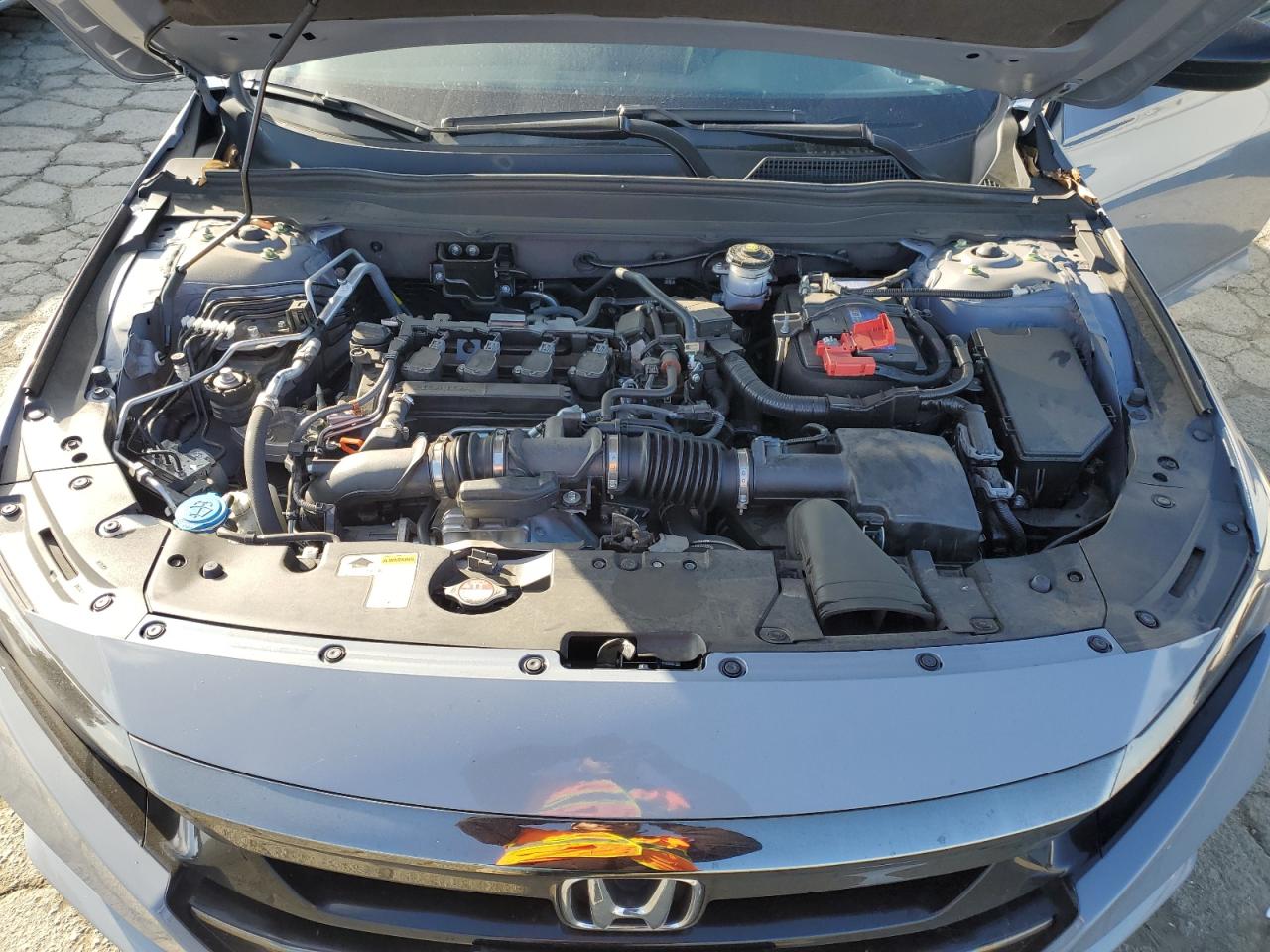 2022 Honda Accord VIN 1HGCV1F47NA067597 Copart auction photo, vandalism damage thumbnail 11