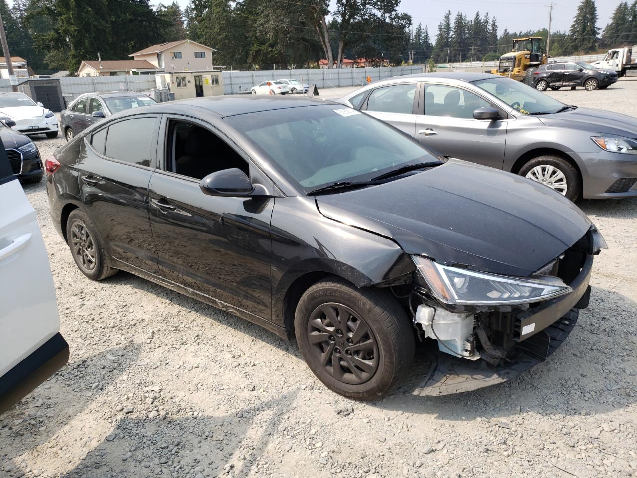 2020 Hyundai Elantra VIN 5NPD74LF9LH525747 Copart auction photo, all over / vandalism damage thumbnail 4