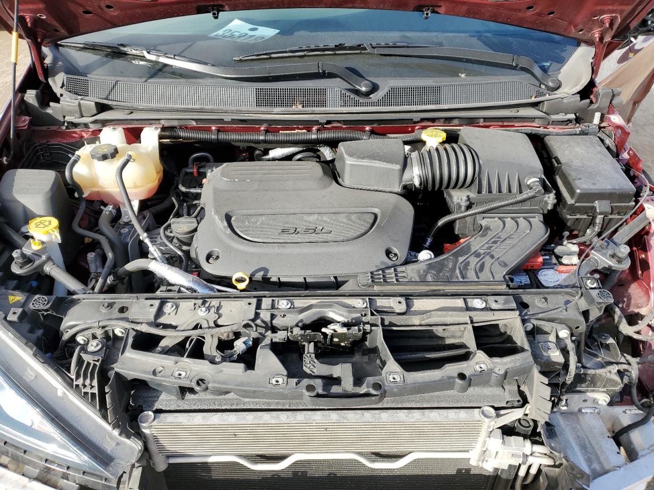 2019 Chrysler Pacifica VIN 2C4RC1GGXKR720129 Copart auction photo, side / front end damage thumbnail 12