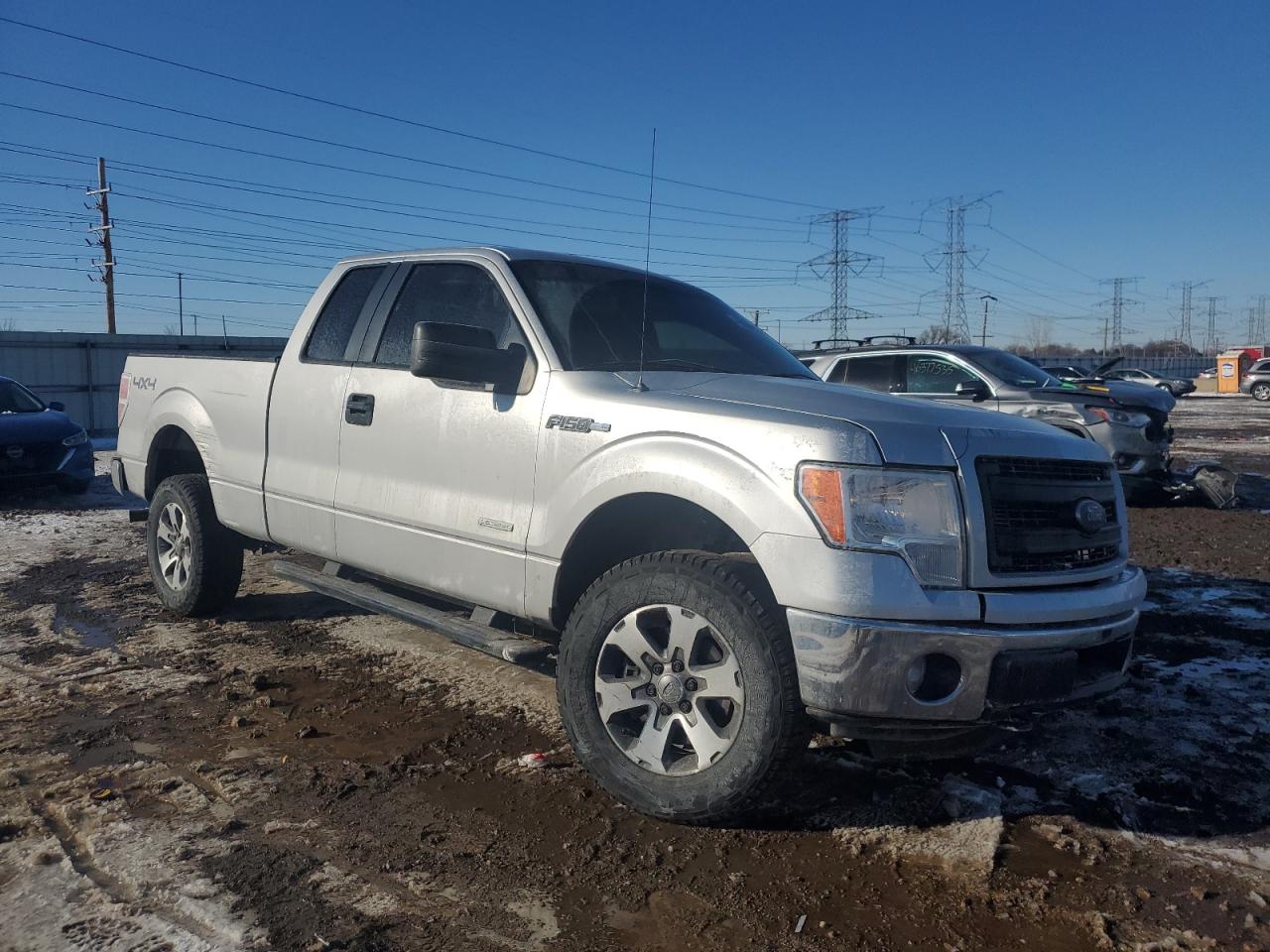 2014 Ford F-150 VIN 1FTFX1ET7EFA48842 Copart auction photo, all over / mechanical damage thumbnail 4