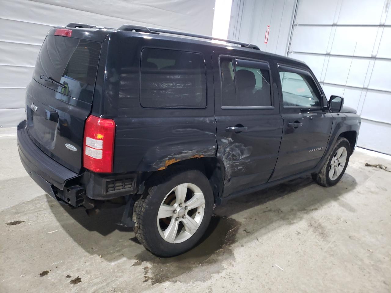 2012 Jeep Liberty (Patriot) VIN 1C4NJRFBXCD705918 Copart auction photo, rear end / side damage thumbnail 3