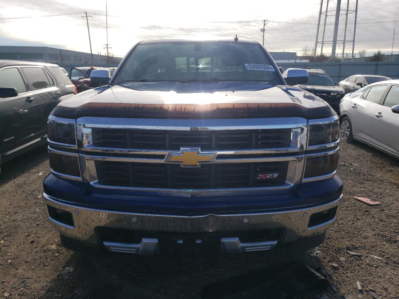 2014 Chevrolet Silverado VIN 3GCUKSECXEG400967 Copart auction photo, rear end damage thumbnail 5