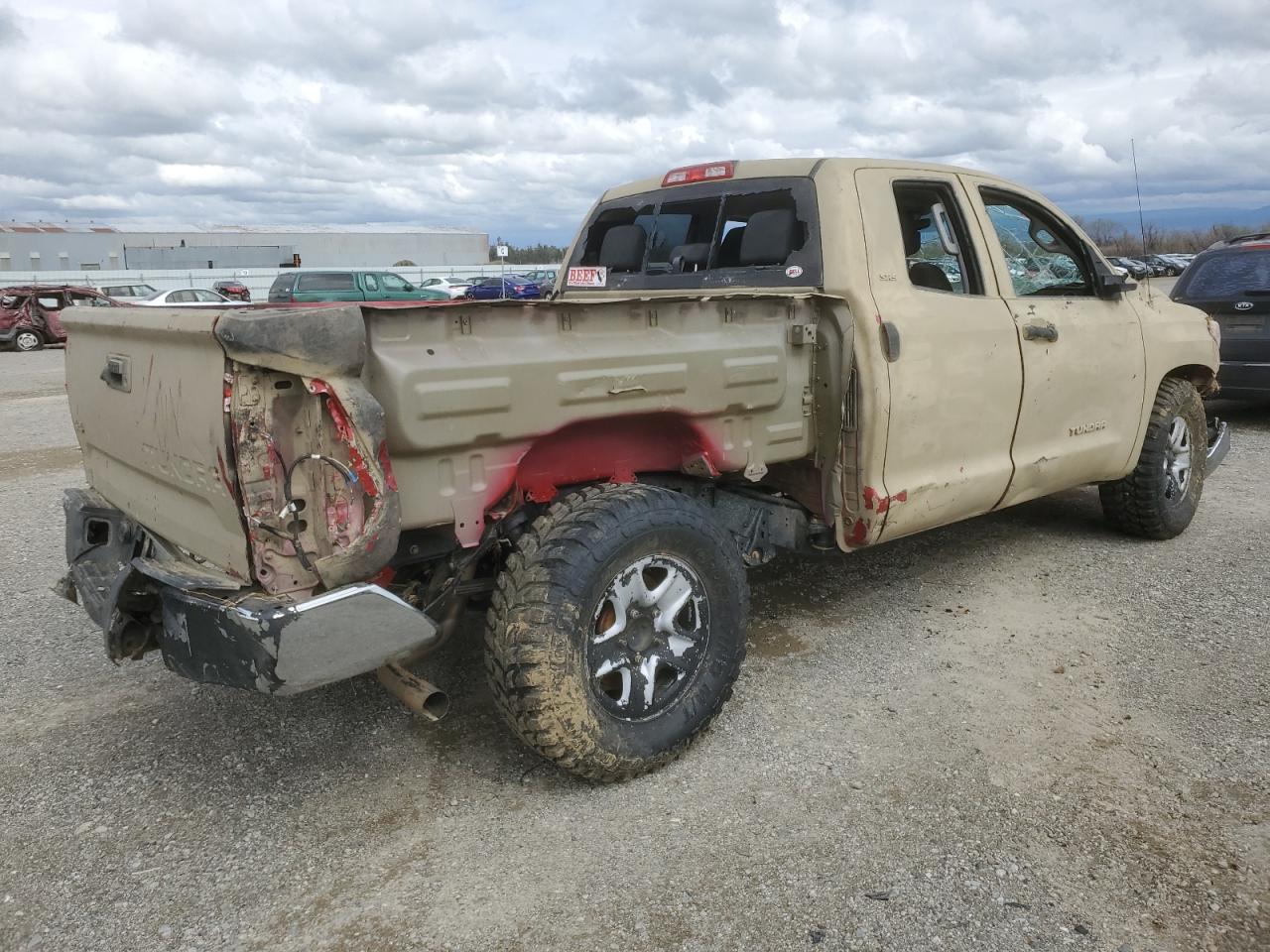 2015 Toyota Tundra VIN 5TFUM5F19FX061396 Copart auction photo, water/flood / vandalism damage thumbnail 3