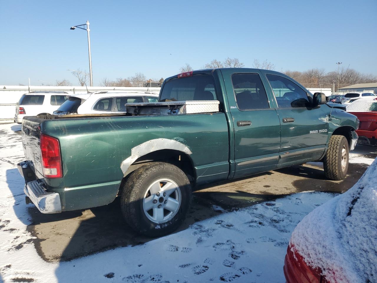 2002 Dodge RAM VIN 1D7HU18N42S660407 Copart auction photo, front end / rear end damage thumbnail 3