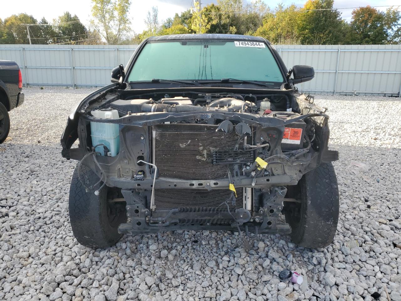 2017 Toyota Tacoma VIN 5TFAZ5CN2HX030747 Copart auction photo, front end damage thumbnail 5