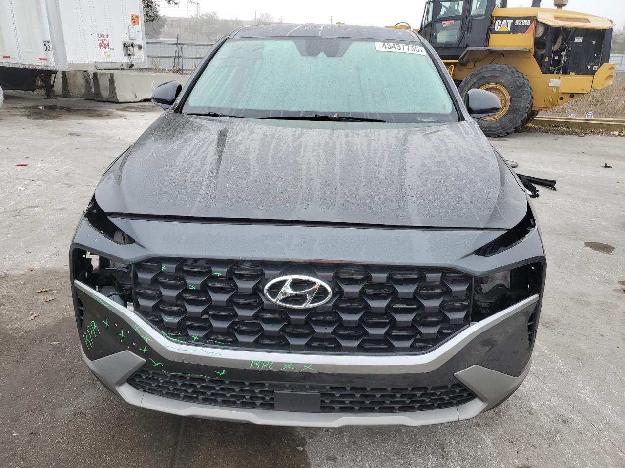 2021 Hyundai Santa Fe VIN 5NMS14AJ8MH366606 Copart auction photo, front end / rear end damage thumbnail 5